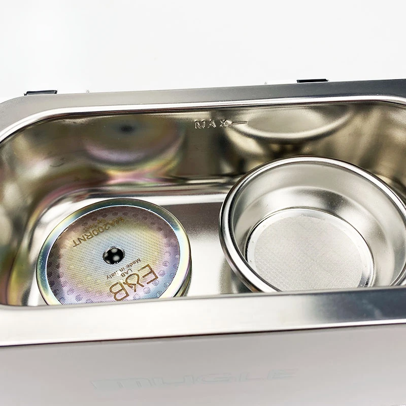 Para máquina de café semiautomática italiana limpiador ultrasónico 220v