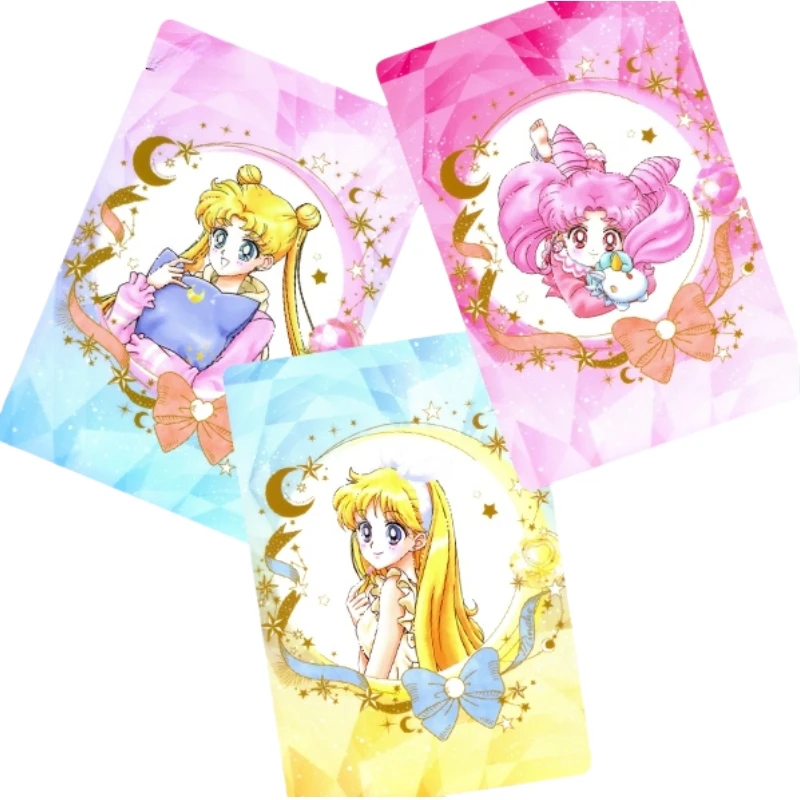 20pcs/set Sailor Moon Hino Rei Tsukino Usagi Chibiusa Animation Characters Bookmark Anime Classics Game Collection Cards Toy