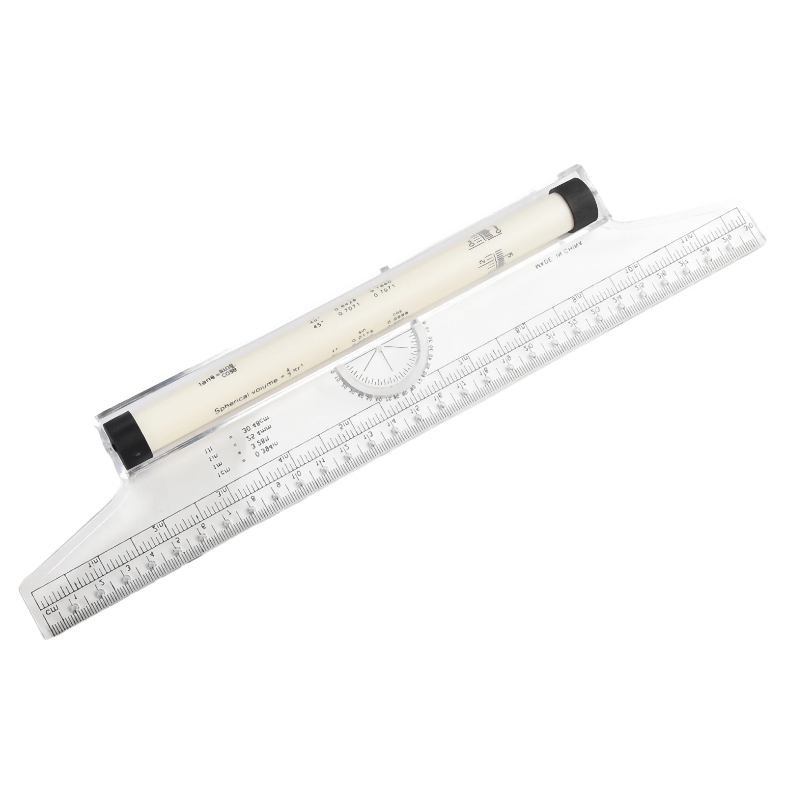 Measuring Ruler Drawing Roller Parallel Ruler Ideal for Artists Designers and Students Enhances Precision in Drawing