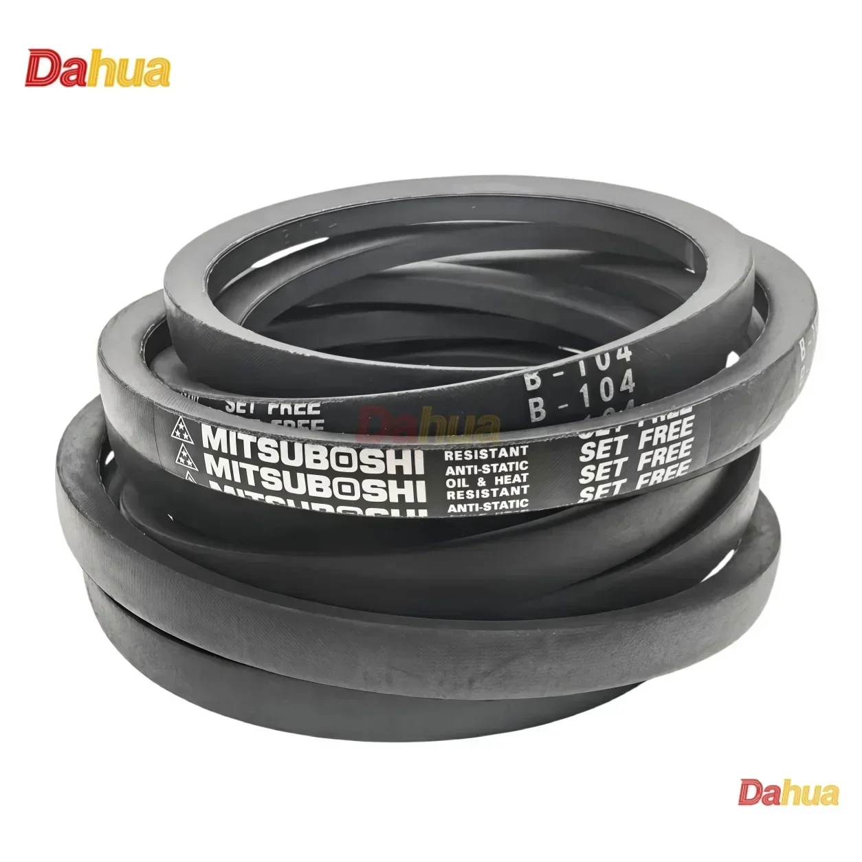 B217-B270 17mm Width Classical Industrial B Type Rubber V Belt Heavy Duty Power Transmission Belt Oil Heat Resistant Japan