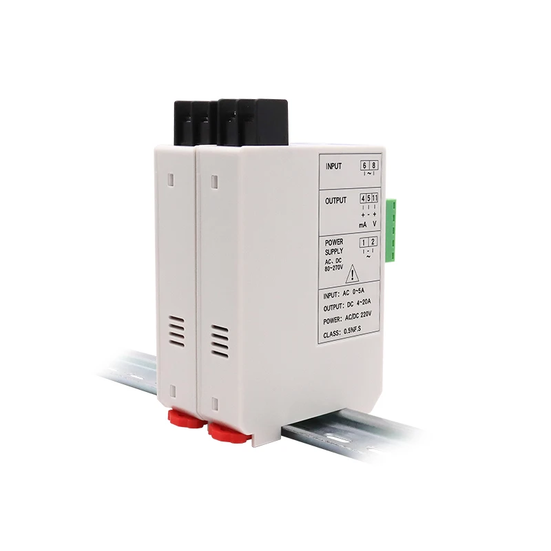 Compact AC Current/Voltage Transmitter with High Isolation Performance for Industrial Automation Applications