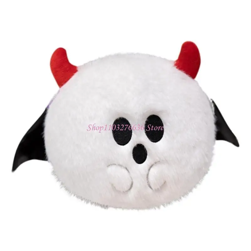 

R6FD Lovely Pumpkins Plush Toy Soft Plush Spiders Toy Halloween Stuffed Animal Toy