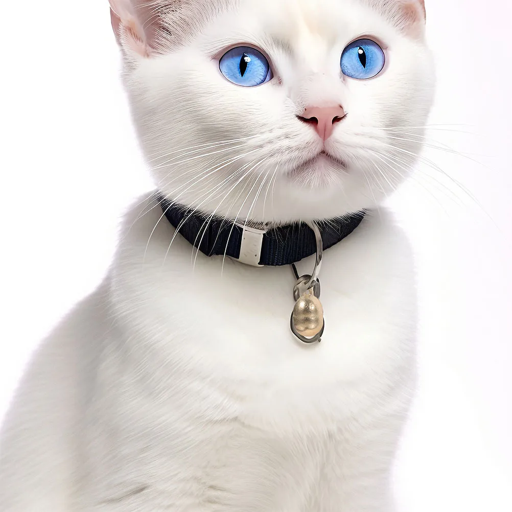 

6Pcs Exquisite Metal Bells for Pets Dog Cat Collar Charms Crisp Sound Holiday Cheer Decorative Accessories