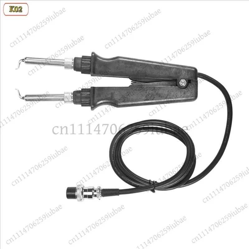 A65I 902 ESD SMD Double Soldering Iron Tweezer Handle Clip Heating Plier Station Accessories Tools