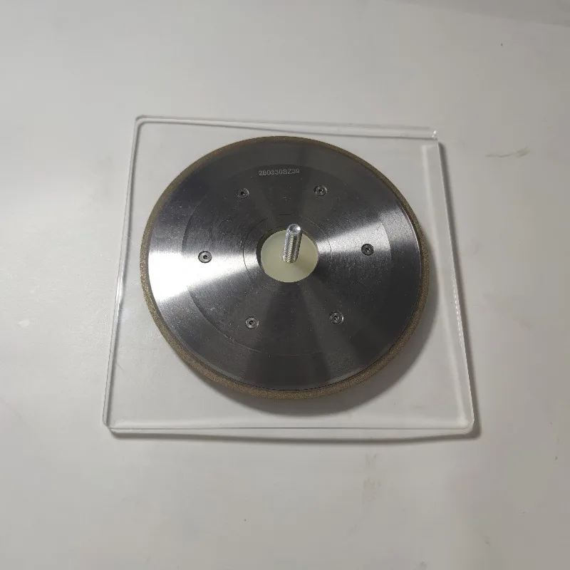 Finely ground diamond metal grinding wheels for grinding cemented carbide drill bits