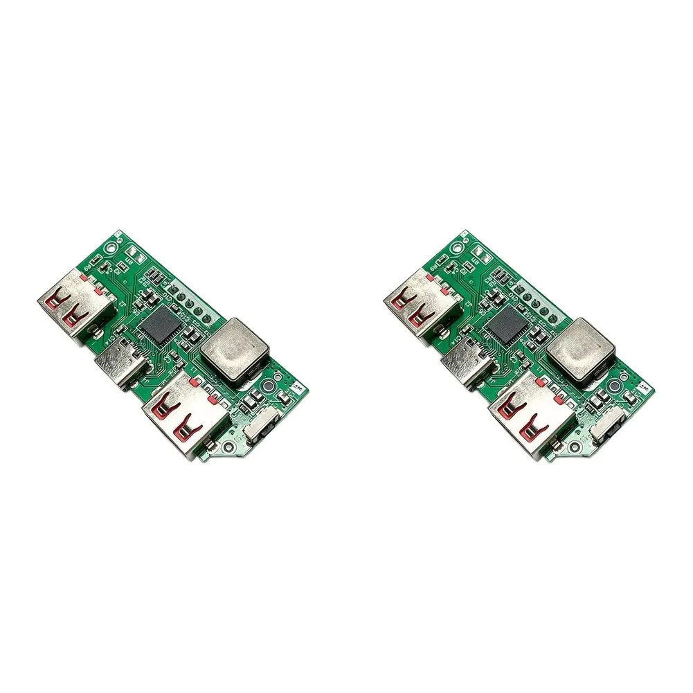 IP5356 5V 3A Dual Output Digital Power Board with Battery Monitoring and Multi Protection for Portable Electronics