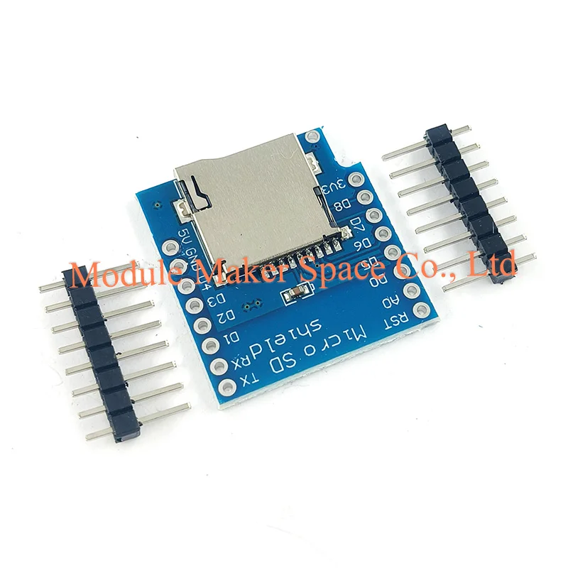 Micro SD Card Shield for WeMos D1 Mini TF WiFi Expansion Board Learning Board Compatible SD Wireless Module Mini TF Card Module