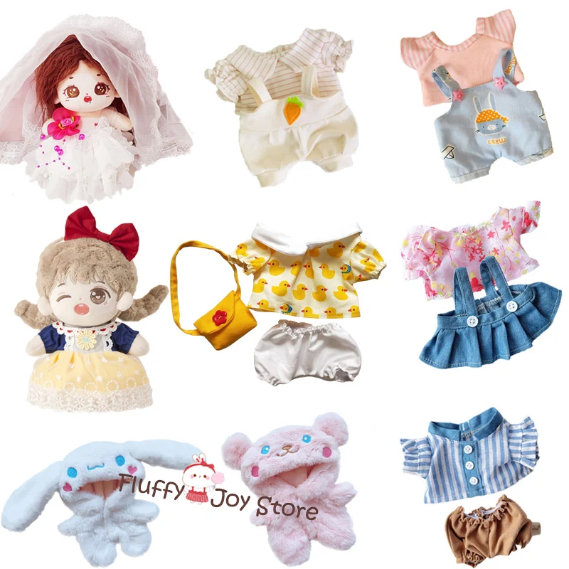 

Кукольная одежда для 20 см, наряд для куклы Idol, юбка горничной, свадебное платье, плюшевая толстовка с капюшоном для суперзвездных хлопковых кукол, игрушки, подарок для детей