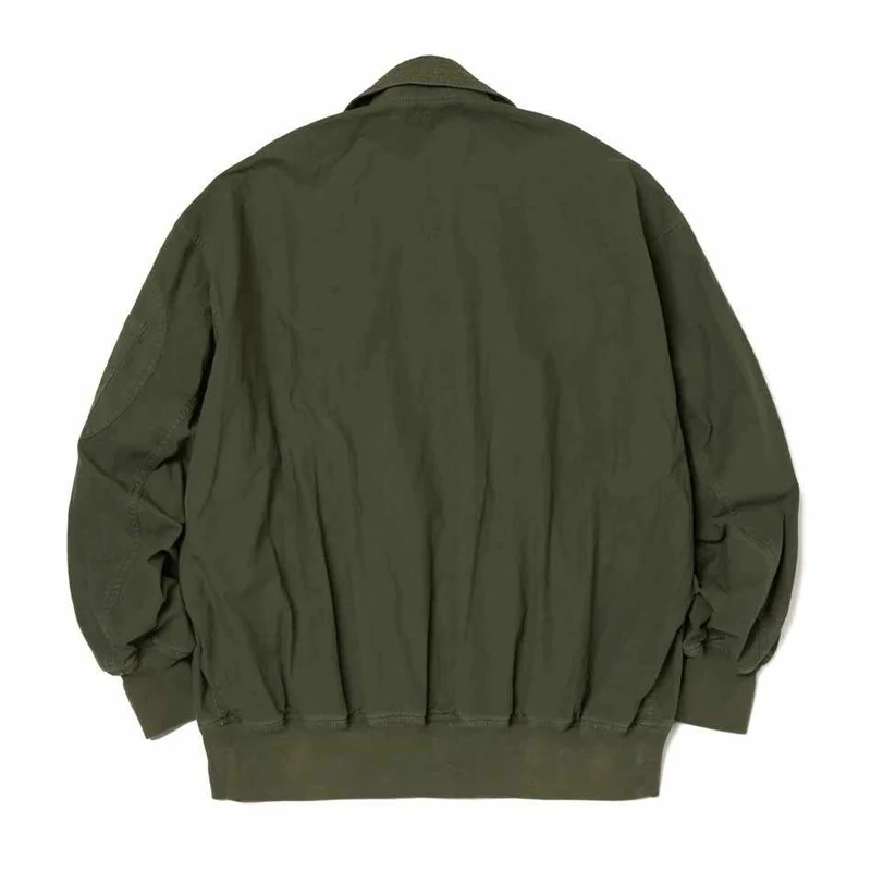 25SS KOLOR Abe Japanese High Quality Cotton Military Green Lapel Loose Jacket New Arrival