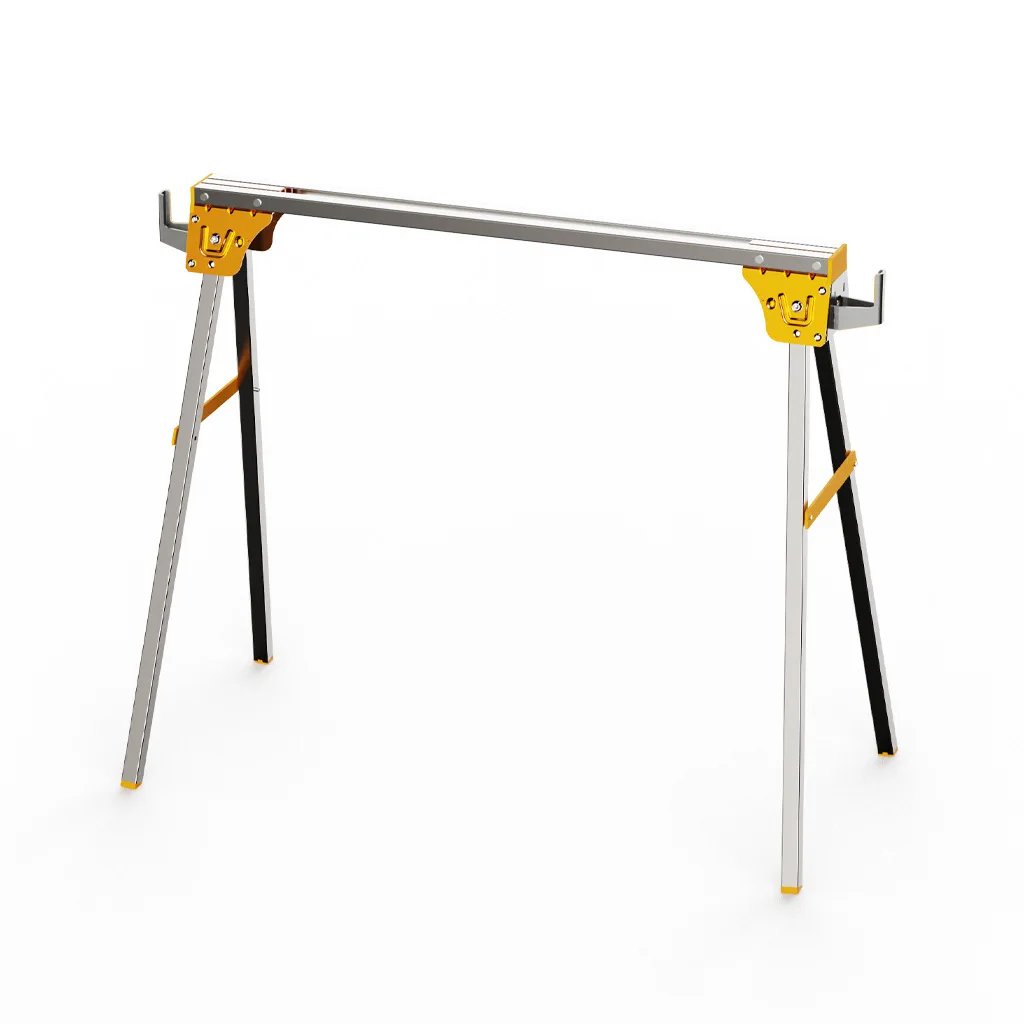 Foldable Metal Saw Frame Foldable Iron Saw Wood Frame Horse Stand Portable and Multifunctional