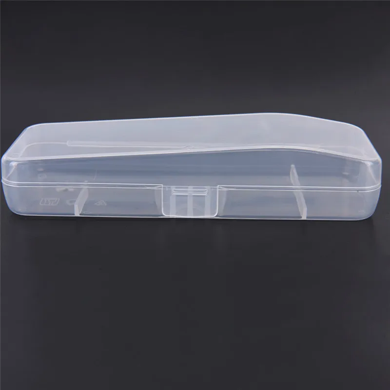 Wholesale Plastic Clear Razor Storage Case Travel Portable Holder Box Man Shaving