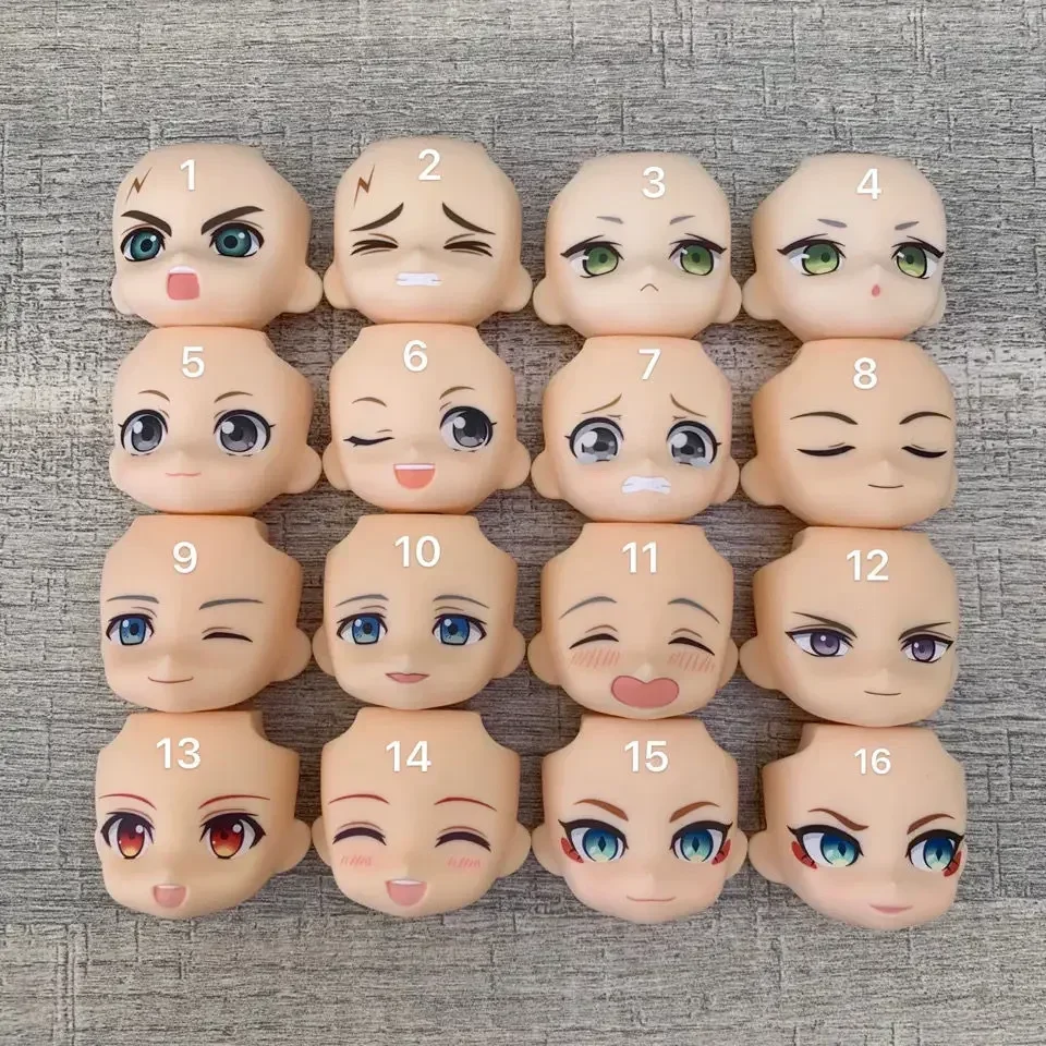 

GSC Clay man replaces face OB11 face doll accessories