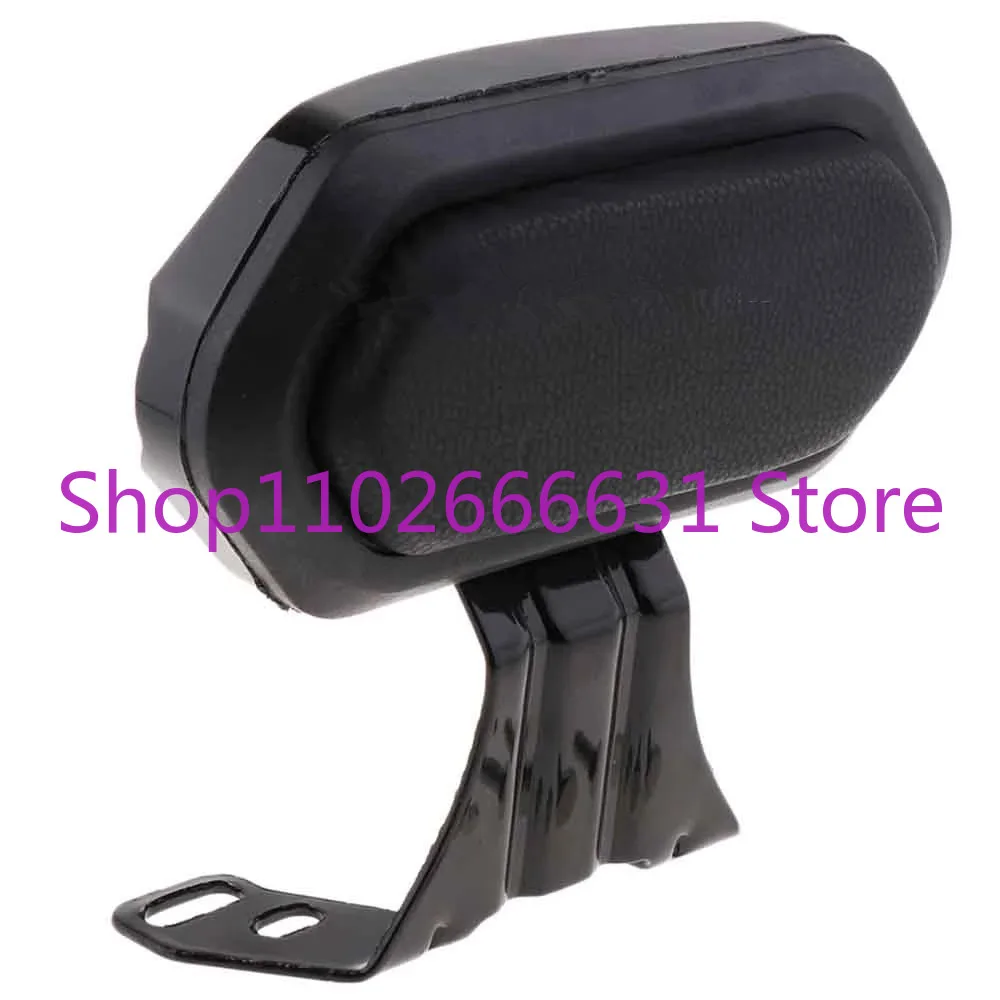 Black Removable Backrest Passenger Luggage Rack Universal Motorcycle Electric Vehicle