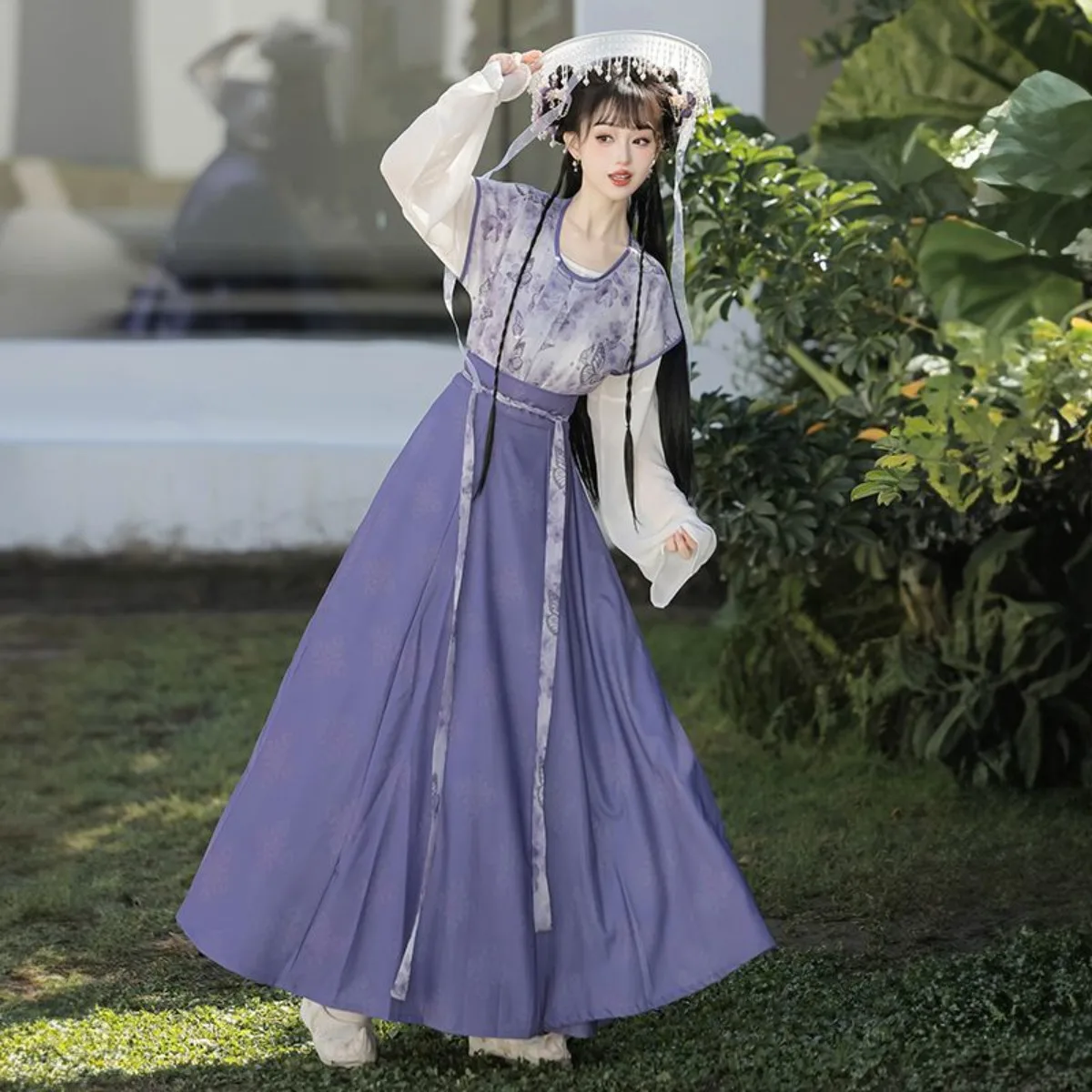 hanfu-de-style-tang-pour-femmes-cardigan-elegant-jupe-a-huit-panneaux-cintree-a-la-taille-tenue-traditionnelle-chinoise-ancienne-et-elegante