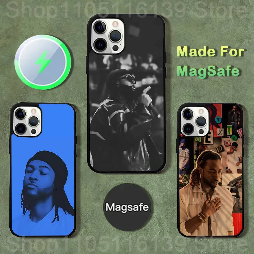 

Rapper P-Partynextdoor Phone Case For iPhone 17,16,15,14,13,12,11,Pro,Max,Plus,Mini,SE4,E Magnetic Magsafe Wireless Charging