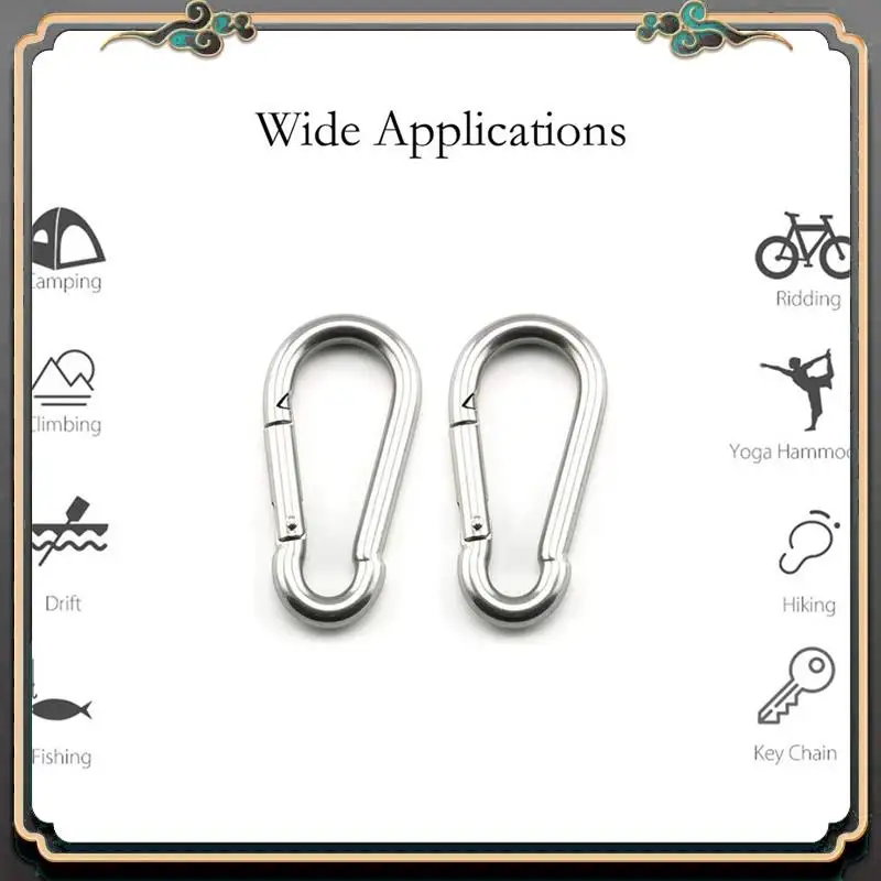 

M45K-2 Набор M6 Потолочное настенное крепление Подвесной комплект крепления U-образные крючки для гамака для йоги Качели Аксессуары для морской яхты