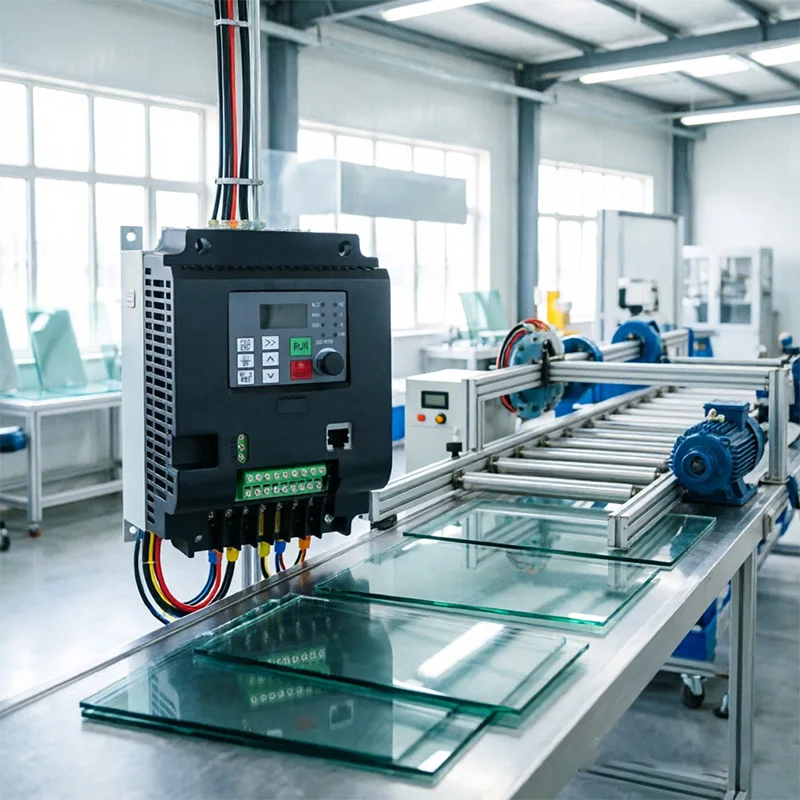 5.5KW Variable Frequency Drive VFD Frequency Inverter 380V 3 Phase Motor Speed Control for Lathe 3P Asynchronous Motor
