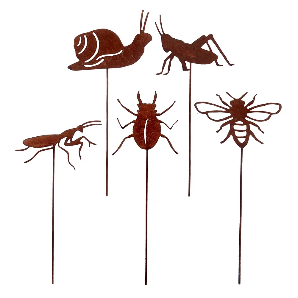 

For Balcony For Garden Rustic Garden Stakes Garden Stakes Terrace Decoration Wrought Iron Decorative Touch Modern Design