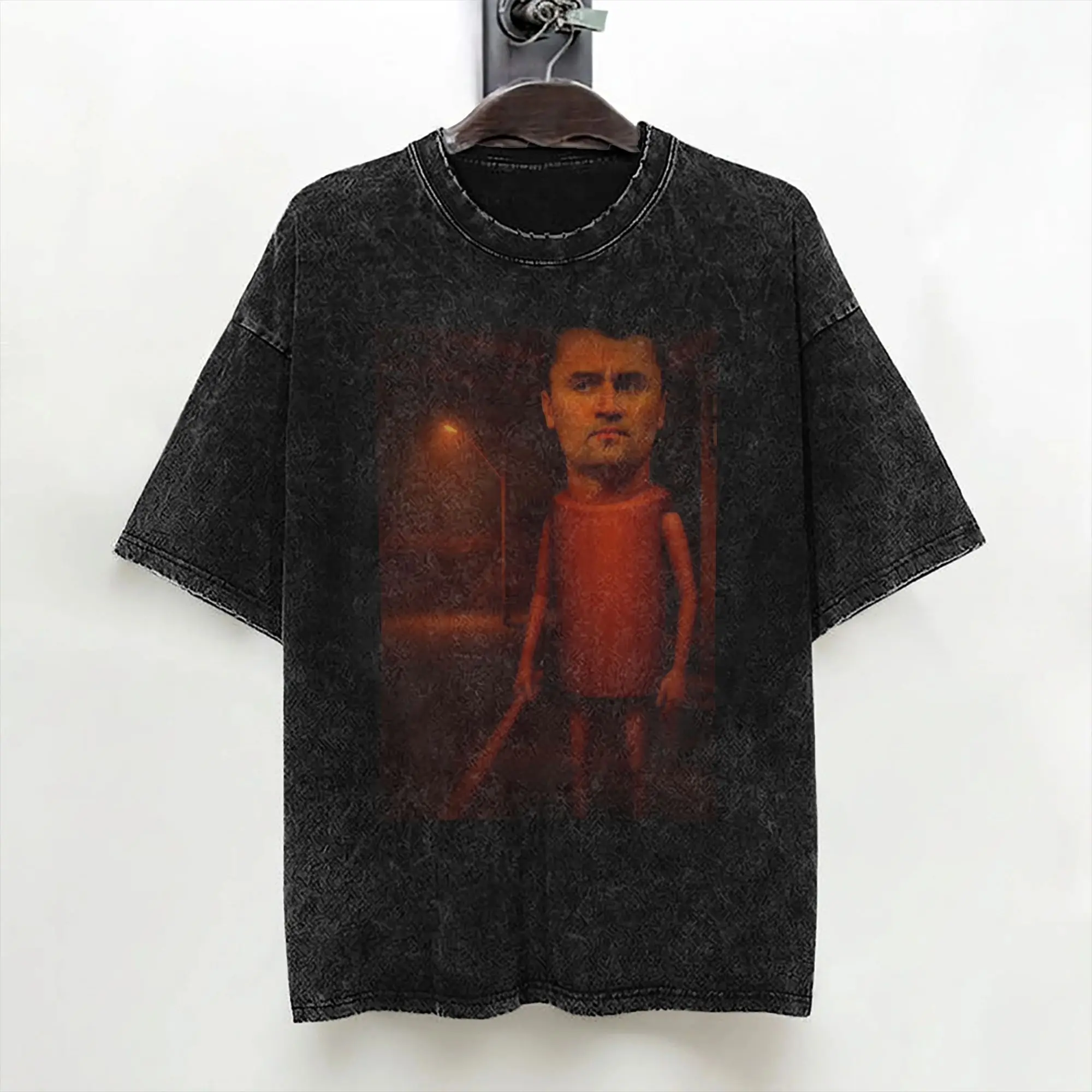 Charlie Kirk R.I.P T Shirt Washed Short Sleeve Street T-Shirts  Novelty Men Women Streetwear Printed Tee Shirt