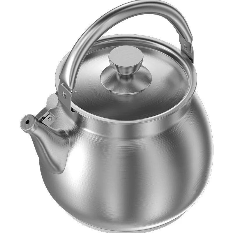 High Quality 316 Stainless Steel Whistling Kettle 5.5L for Gas Stove & Induction Cooker Multi-Purpose for Boiling Water and Soup