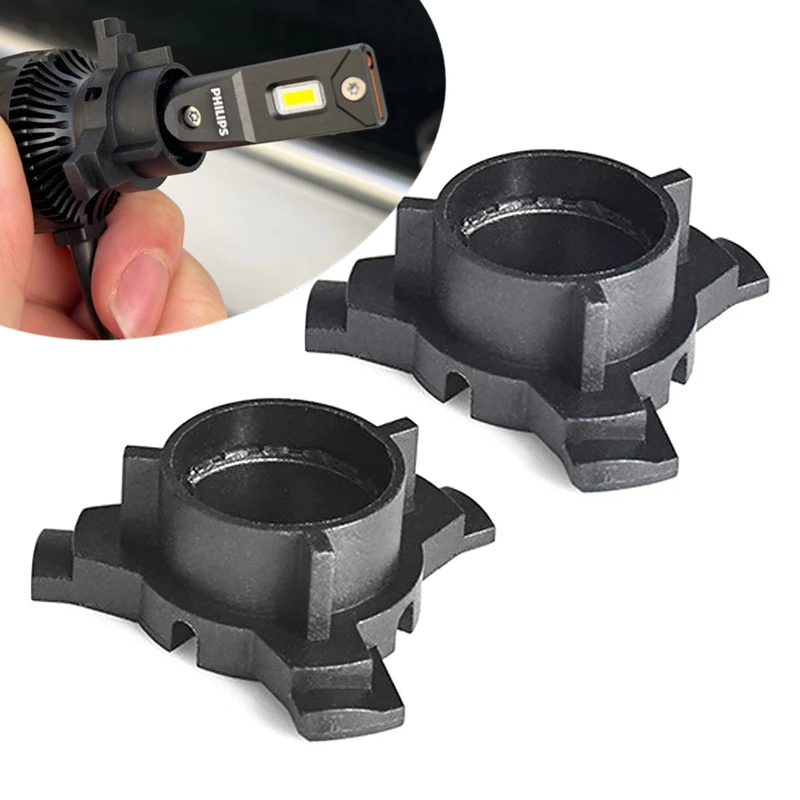 H7 LED Adapter Halter Für KIA K3 K4 K5 Sorento Für Hyundai Neue SantaFe/Tucson/QASHQAI Sonata 9th scheinwerfer Lampe Basis