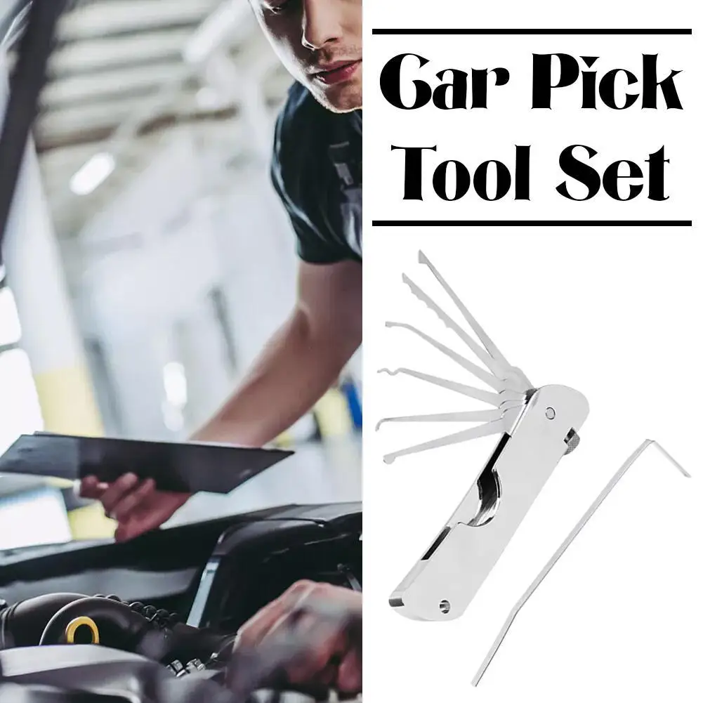 Repair Tool Compact Precision Automotive Pick Tool Set Lightweight Mini Hooks Puller Remover Kit For Rust-resistant Portable Use