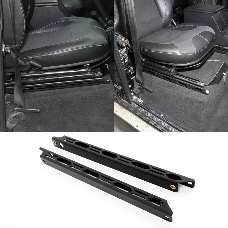 

Adjust Base Front Seat Sliders Brackets Front Seat Rear Shift Bracket For Land Rover Defender 90 110 130 2004-2018 Accessories