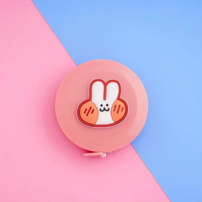 G92C Portable 150cm Circular Rettractable Rape Measom with Adorables Modèles Règles pour les étudiants, Homemakers,