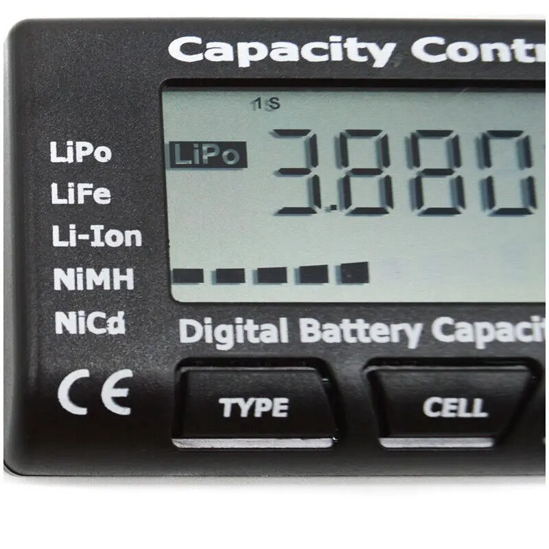 Емкость аккумулятора, устройство для измерения напряжения литиевого аккумулятора