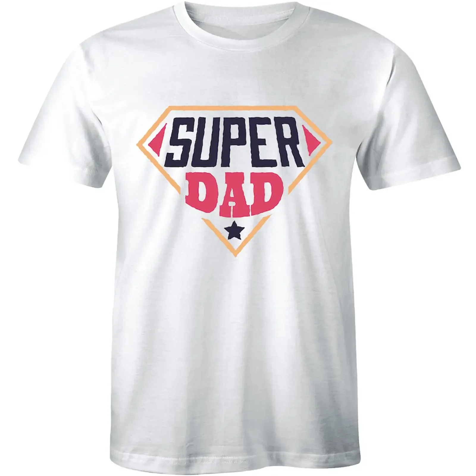 Super Dad My Hero Father Day Birthday Present Daddy T shirt vintage Washed graphic Versatile Comfortable Stylish Stretched Soft