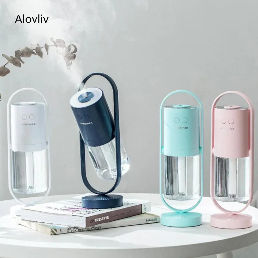 Magic Shadow USB Air Humidifier with Night Lights - Ultrasonic Mist Maker - Office Purifier