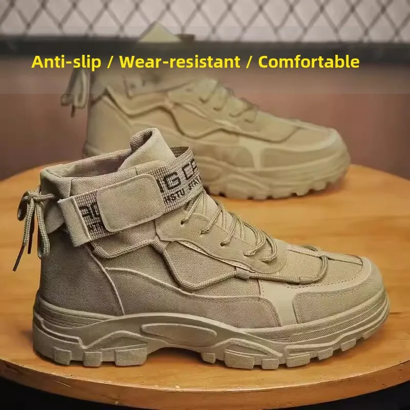 

Мужские зимние рабочие ботинки 2025: Новинка, утепленные флисом, износостойкие, теплые, непромокаемые, нескользящие, для холодной погоды