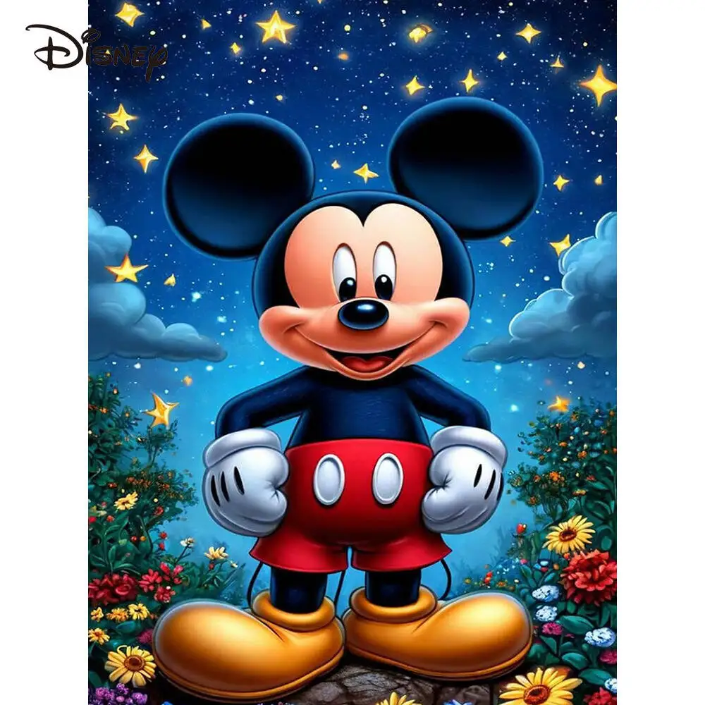 

Алмазные картины Диснея, цветок, роза, Алмазная мозаика, 2024, новая серия, мультяшные изображения со стразами, подарок