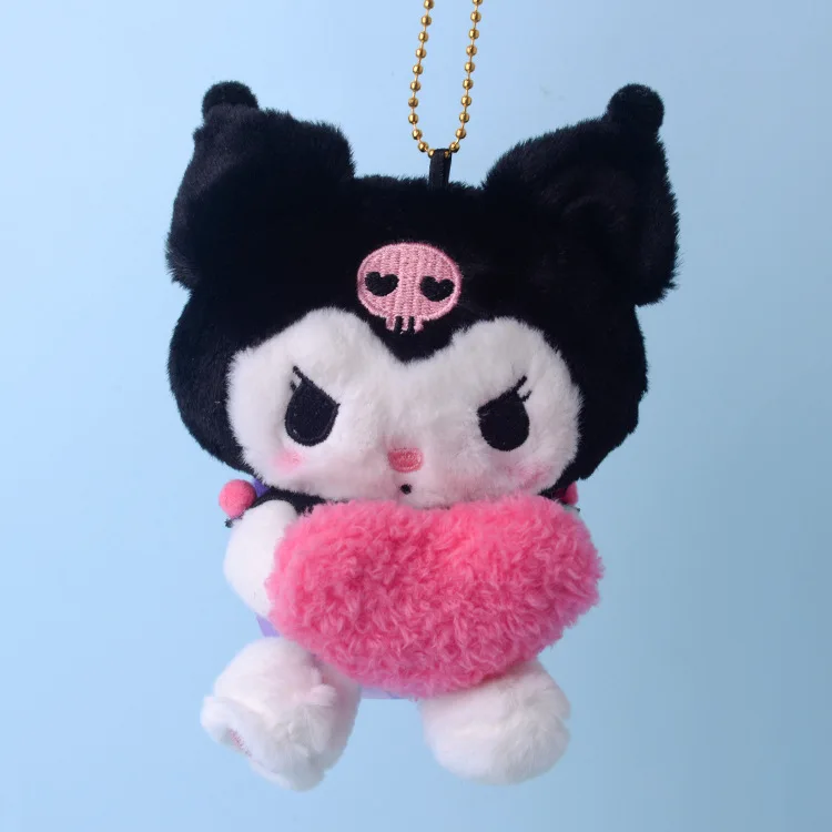 Sanrio Kawali Kuromi Hello Kitty My Melody Cinnamoroll Pillow Plush Toys Plushie Keychain Stuffed Doll for Kids gift