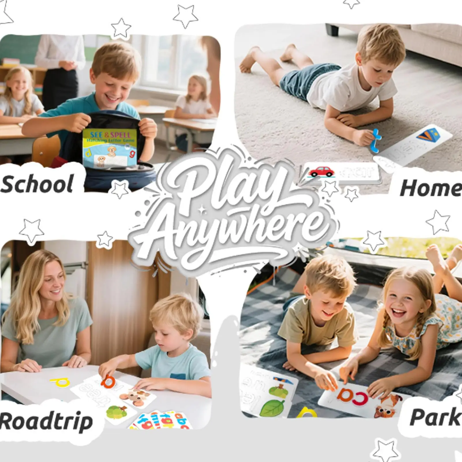 Игра на сопоставление букв, ра – обзор и цена Kids Education Words