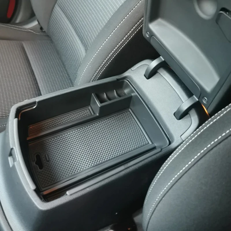 Armrest Storage Box for KIA Sportage KX5 QL AT LHD 2016 2017 -2019 Center Console Organzier Stowing Tidying Storage Holder Tray