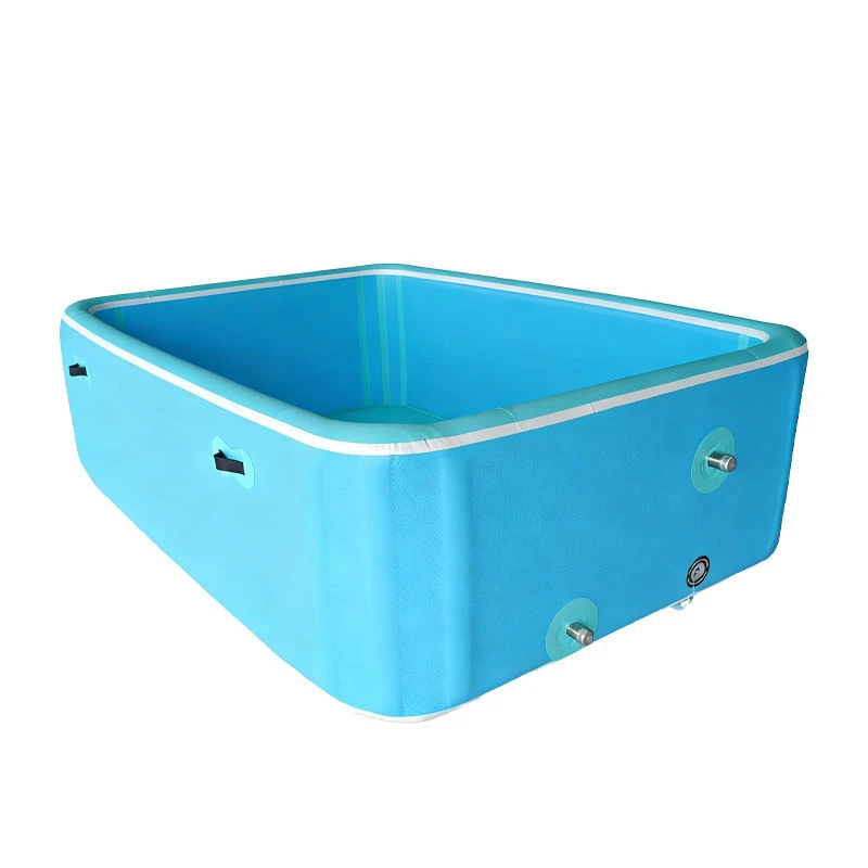 Easy Setup Inflatable Piscina Drop Stitch Fabric Above Ground Swimming Pool for Garden Family Summer Water Fun Activities