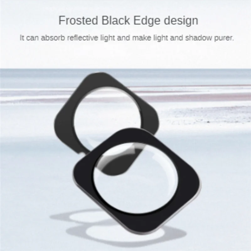 Para Insta360 X3 Protector de lente de espejo Protector de lente de vidrio templado óptico reemplazo antiarañazos