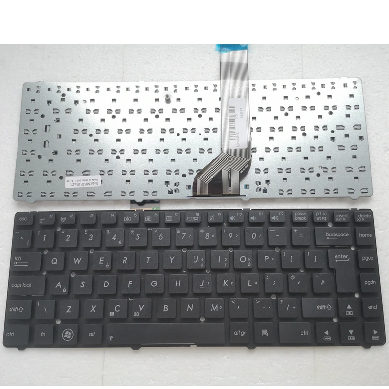 New UK/BR/SP/US/RU Keyboard For ASUS K45 K45A K45VD K45VJ K45VM K45VS A45 A45V AK46 E45 R400V R400 A85V N46 P45 Laptop