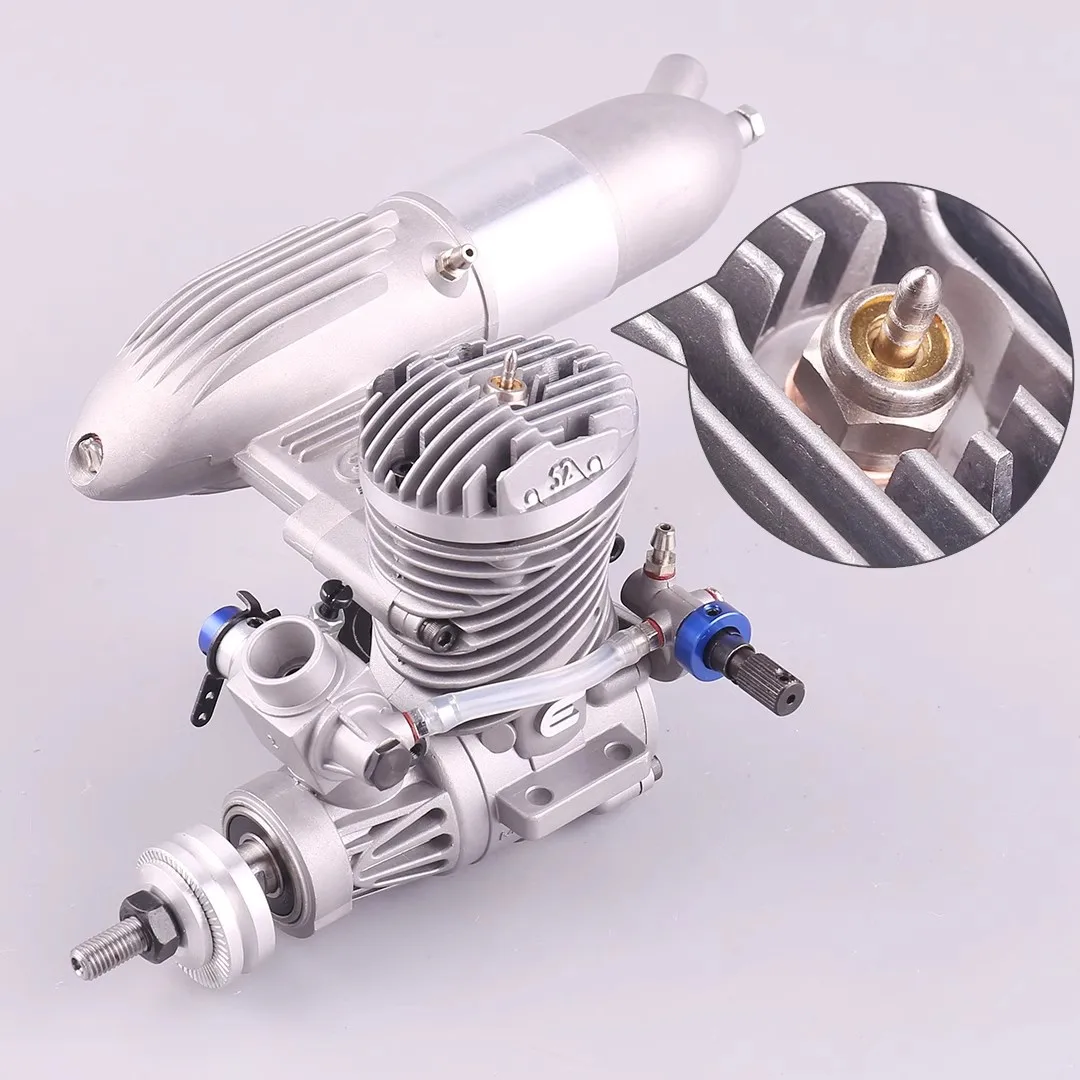 Sanye ASP E52 52AII 52 Grade Scale 8.52cc 2 Stroke Methanol Glow Nitro Engine Motor for RC Model Airplane