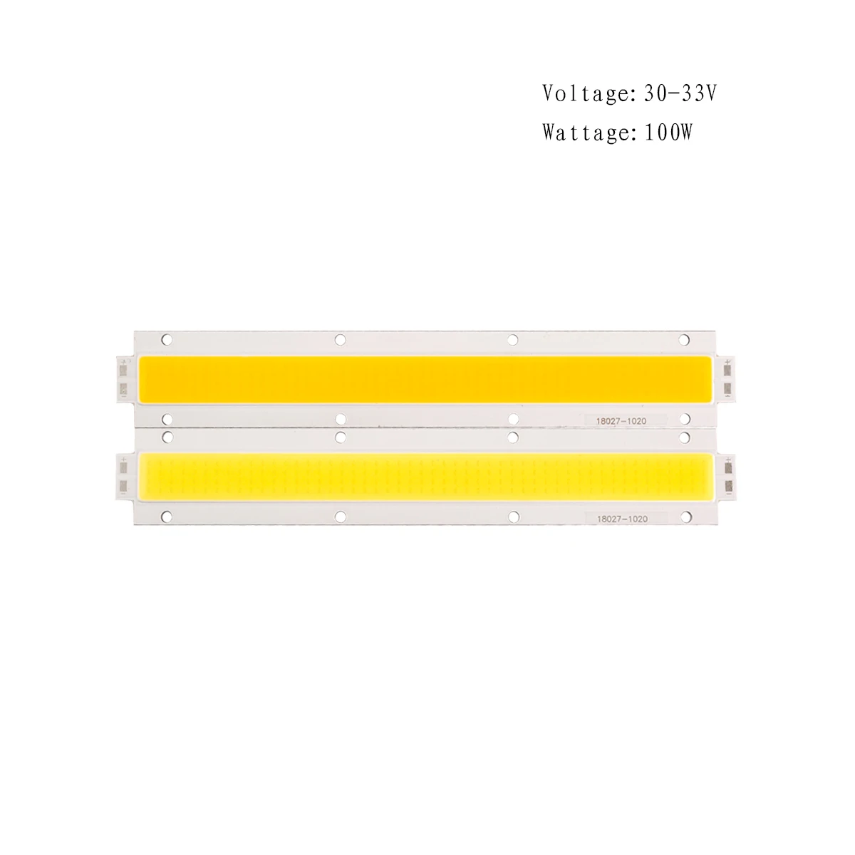 180*27MM 100W 50W 30V COB Chip do światło halogenowe LED zimny biały ciepły DIY lampa LED reflektor oświetlenie domu