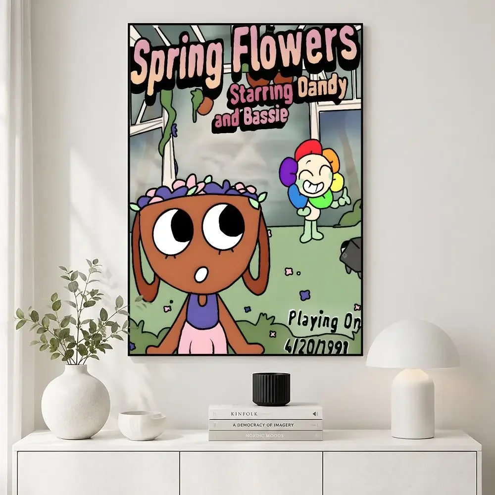 Game Dandy World Poster Hochwertige Wandkunst-Poster, geeignet für Heimbüros, Schlafzimmer und Wohnzimmer. – Detail 19
