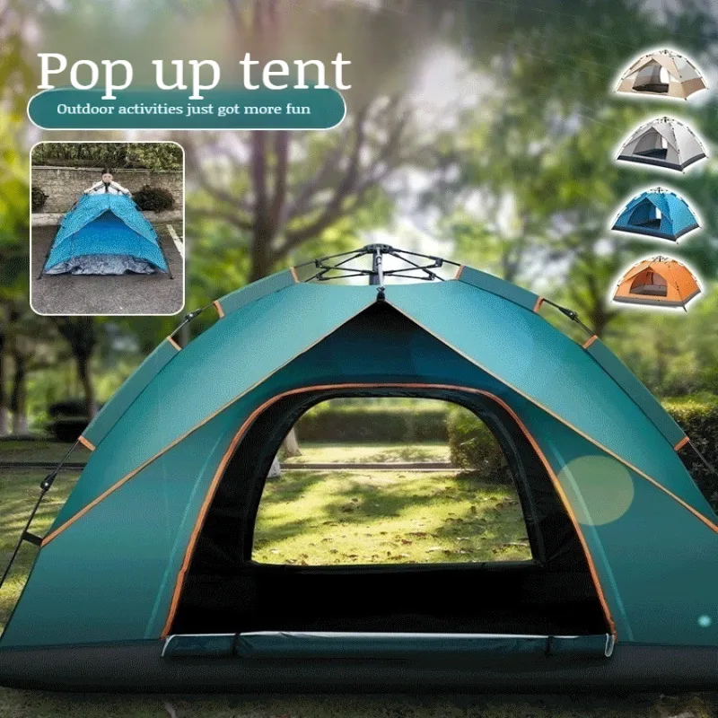 

Outdoor Folding Tent No setup Quick Open Camping Tent Thickened Forest Outdoor Camping Tent