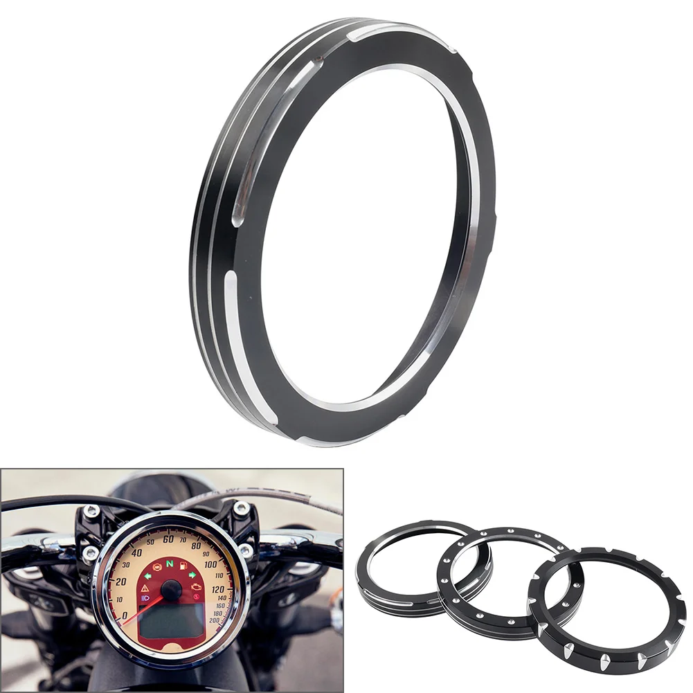 Motorcycle Speedometer Gauge Bezel Instrument Trim Ring Aluminum for Indian Scout Bobber 18-24 For Scouts 15-24 For Chief 22-26