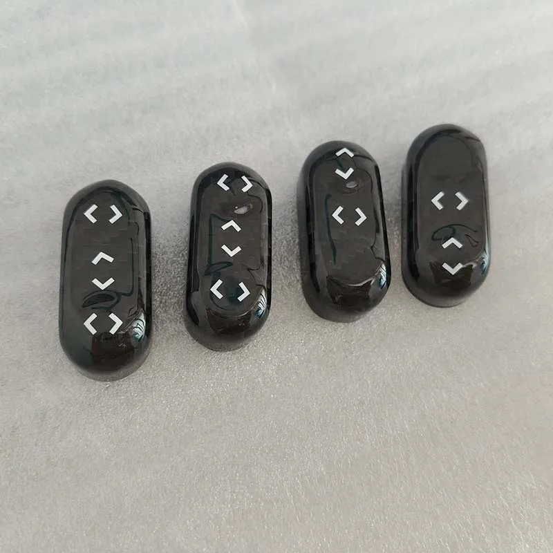 

Dry Carbon Fiber Add-on Seat Control Button Switch Cover Trim for Maserati GranTurismo GranCabrio 2008-2019