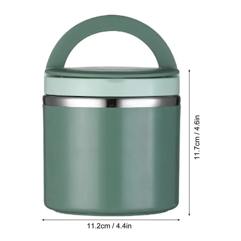 Stainless Steel Vacuum Thermal Lunch Container Hot Food Storage Warmer Soup Cup  630ml Lunch Box  for kids tupper Accessories