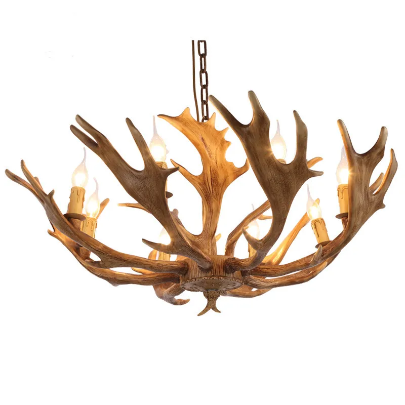

American retro living room dining room bedroom chandelier, clothing store homestay chandelier