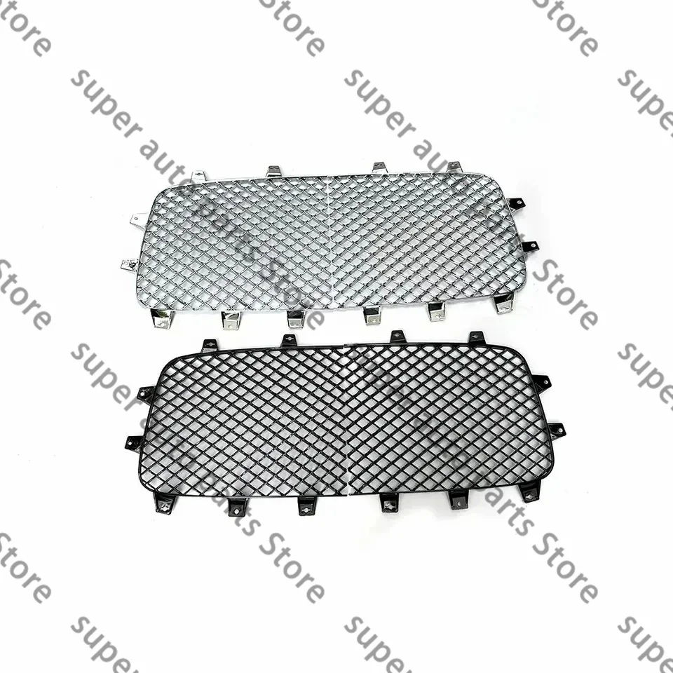 Intake Radiator Grill Front Bumper Accessories For Bentley Continental GT GTC OEM 3W3853683 , 3W3853684 2012-18 Chromed Black