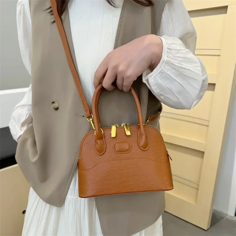 Bolso de hombro con cremallera de alta calidad, bolso cruzado con correa de cadena para ocio al aire libre, bolso de mujer de estilo elegante y moderno