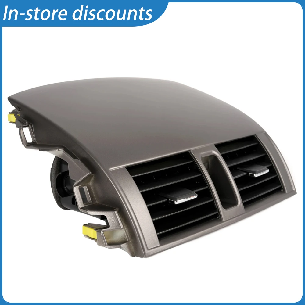 

Center Dashboard A/C Air Vent Panel Cover Trim for Toyota Corolla 2009-2013, Premium Replacement OEM 55670-02160 55663-02060